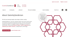 Desktop Screenshot of gatenbysanderson.com